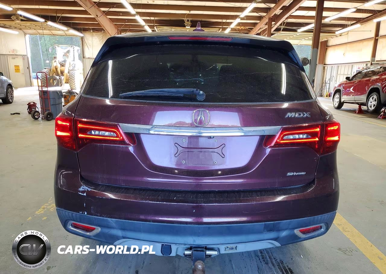 2014 Acura Mdx VIN:5FRYD4H21EB025257 - 6