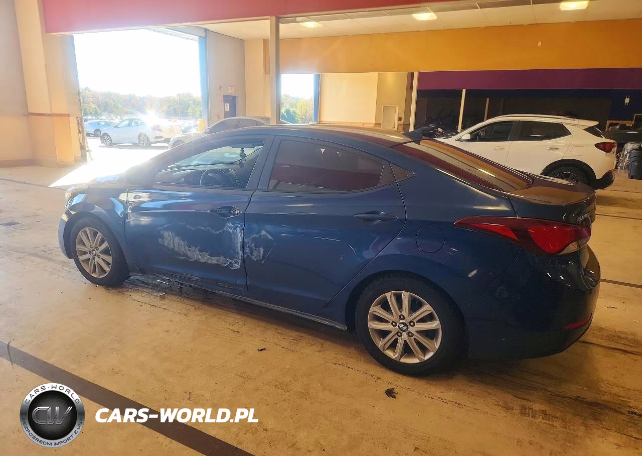 2014 Hyundai Elantra Se VIN:KMHDH4AE3EU112251 - 2