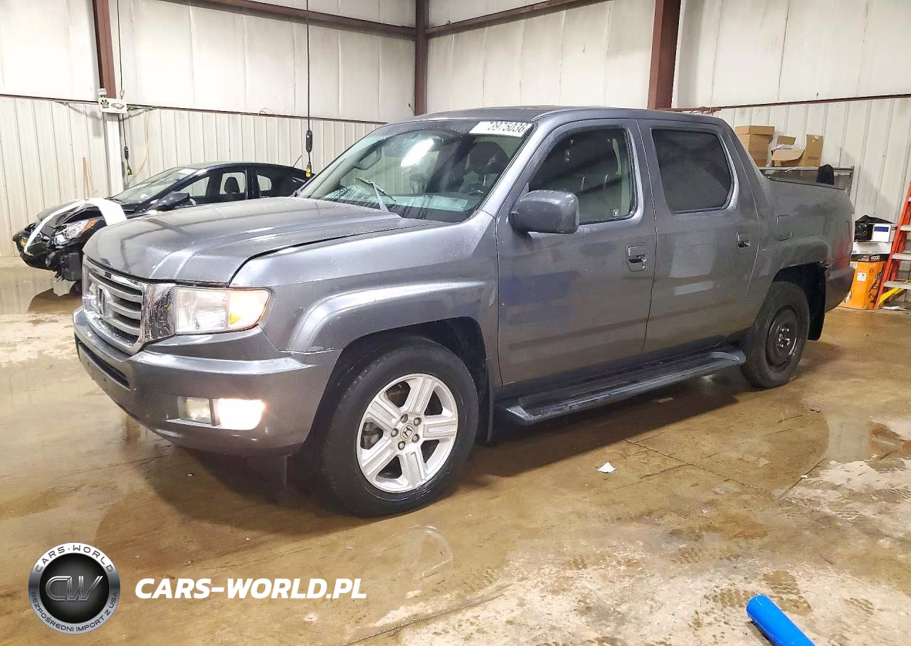 2012 Honda Ridgeline Rtl VIN:5FPYK1F50CB454140 - 1
