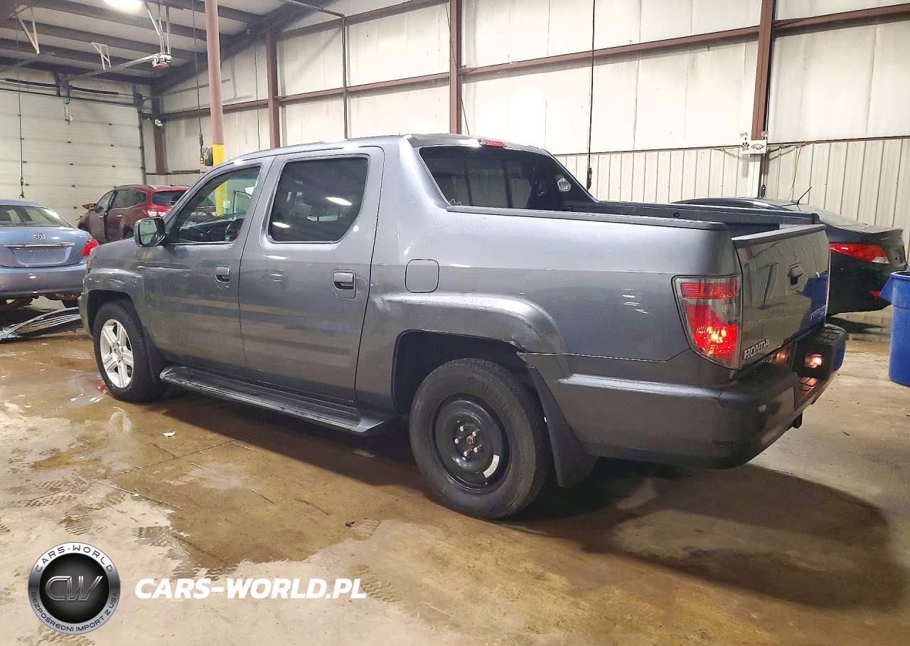 2012 Honda Ridgeline Rtl VIN:5FPYK1F50CB454140 - 2