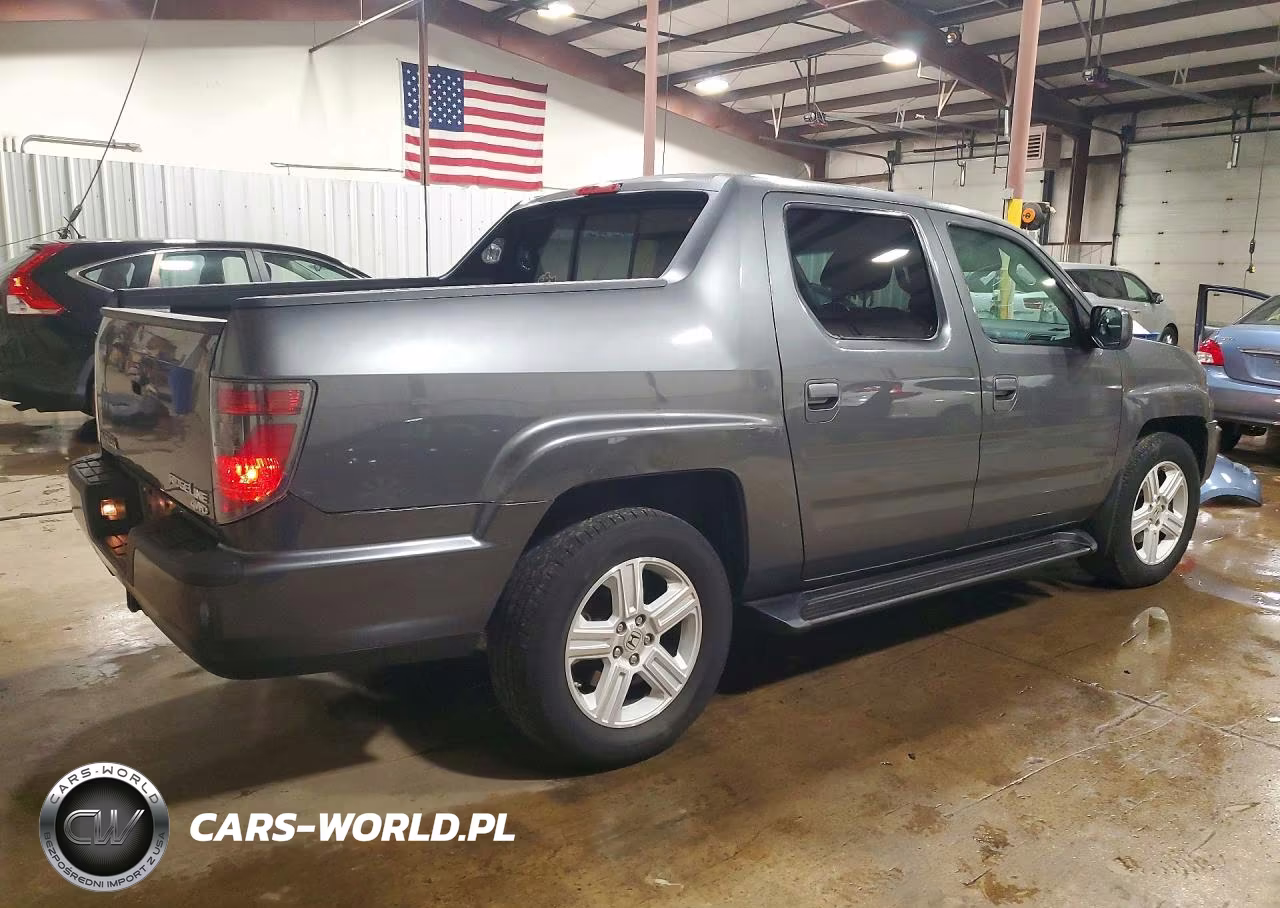2012 Honda Ridgeline Rtl VIN:5FPYK1F50CB454140 - 3
