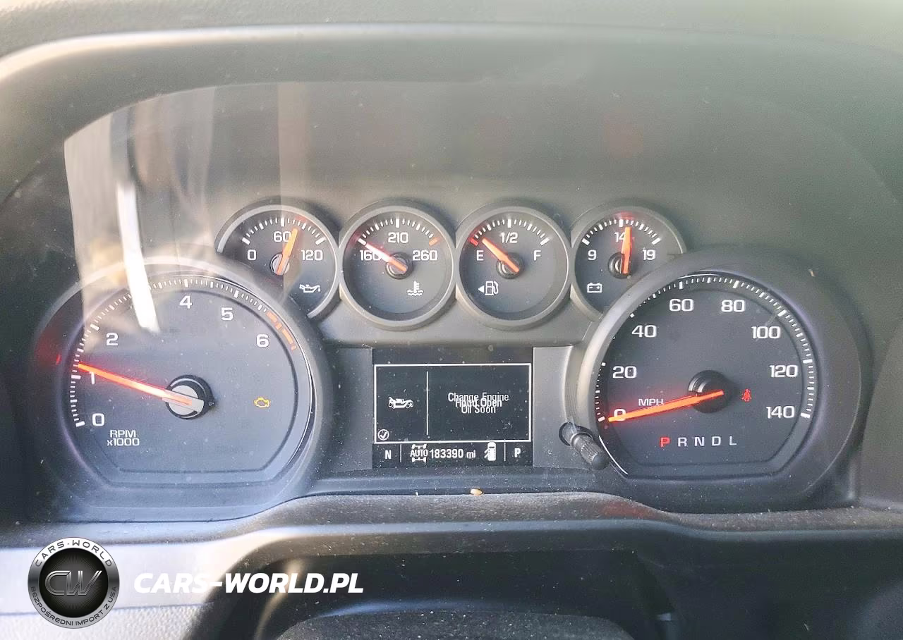 2019 Chevrolet Silverado K1500 Custom VIN:1GCRYBEH9KZ411261 - 9