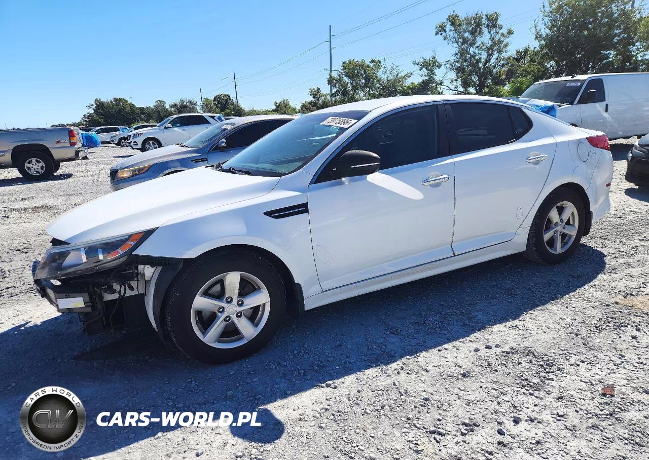 2015 Kia Optima Lx VIN:KNAGM4A73F5592721 - 1