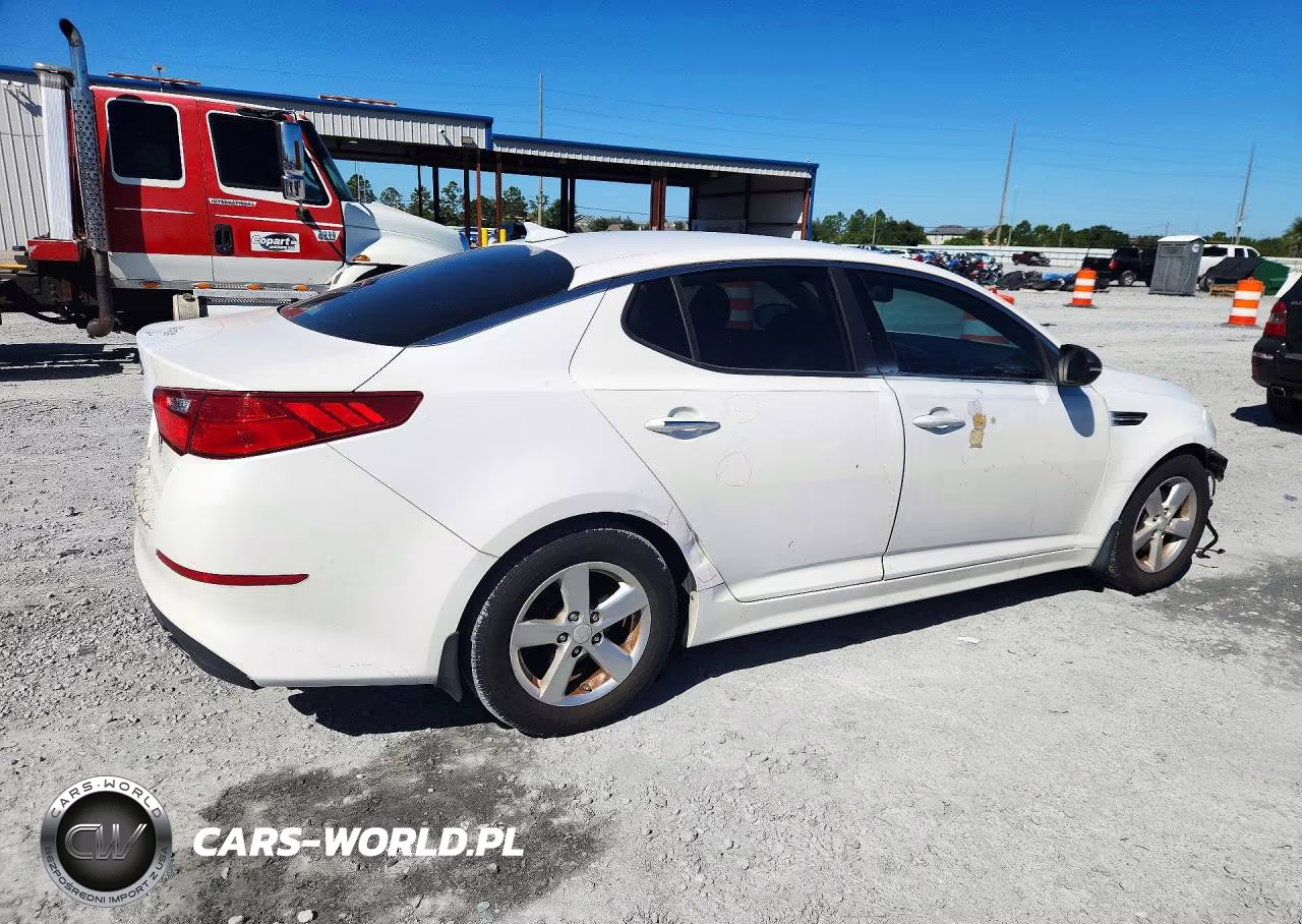 2015 Kia Optima Lx VIN:KNAGM4A73F5592721 - 3