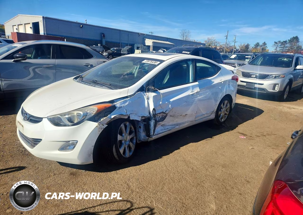 2013 Hyundai Elantra Limited VIN:5NPDH4AE4DH427508 - 1