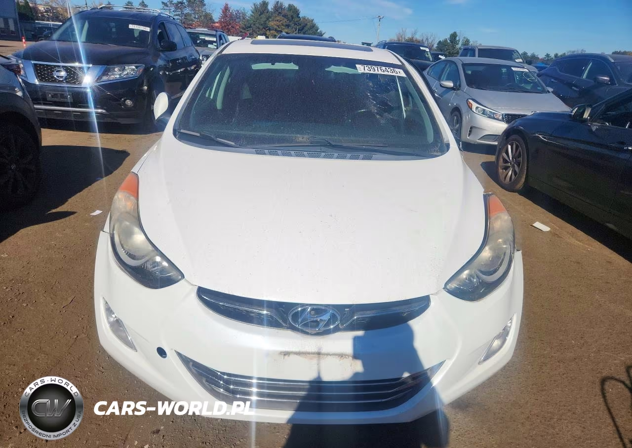 2013 Hyundai Elantra Limited VIN:5NPDH4AE4DH427508 - 5