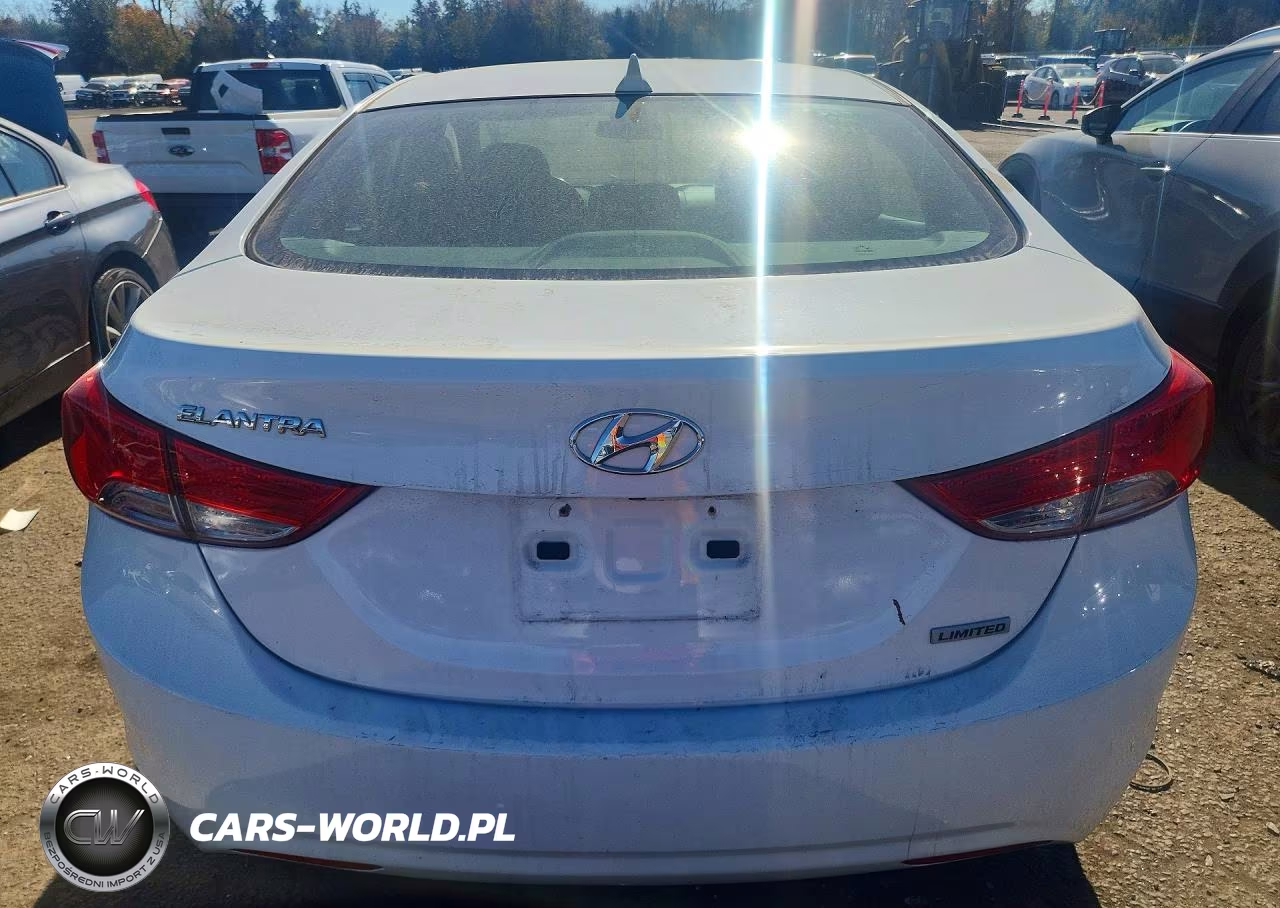2013 Hyundai Elantra Limited VIN:5NPDH4AE4DH427508 - 6
