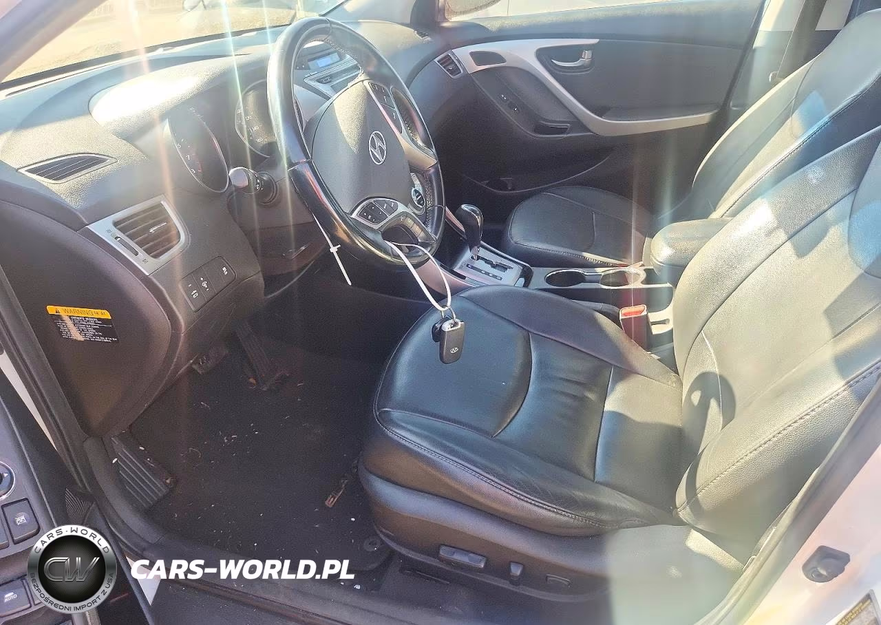 2013 Hyundai Elantra Limited VIN:5NPDH4AE4DH427508 - 7