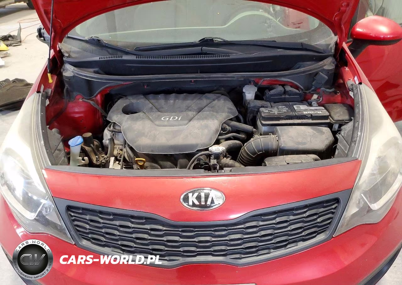 2013 Kia Rio Lx VIN:KNADM4A35D6307606 - 11