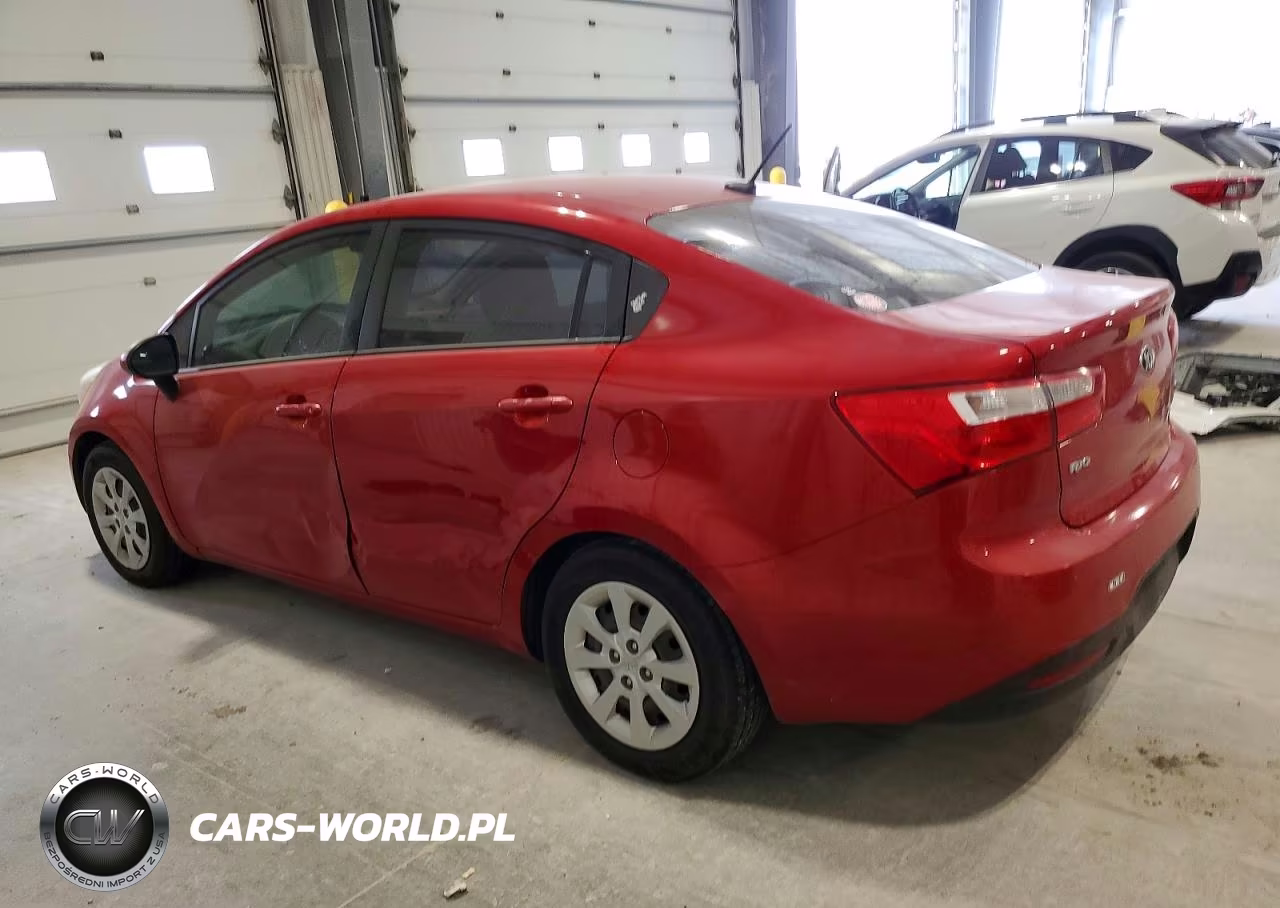 2013 Kia Rio Lx VIN:KNADM4A35D6307606 - 2