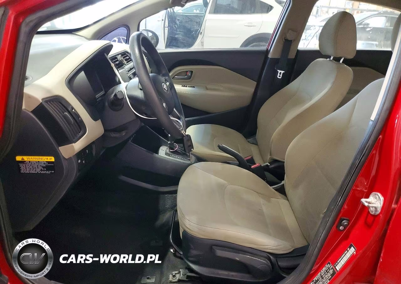 2013 Kia Rio Lx VIN:KNADM4A35D6307606 - 7