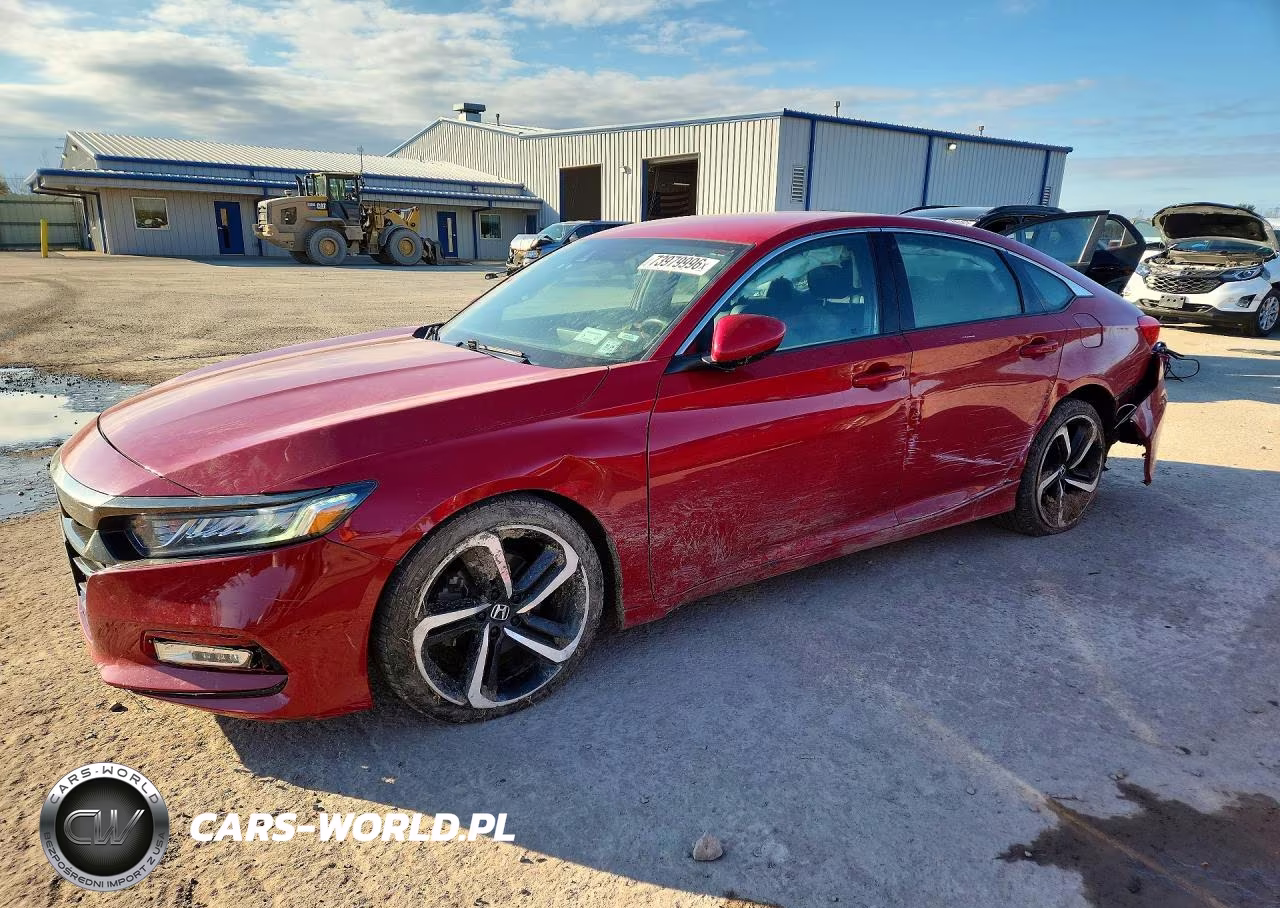 2018 Honda Accord Sport VIN:1HGCV1F33JA016650 - 1