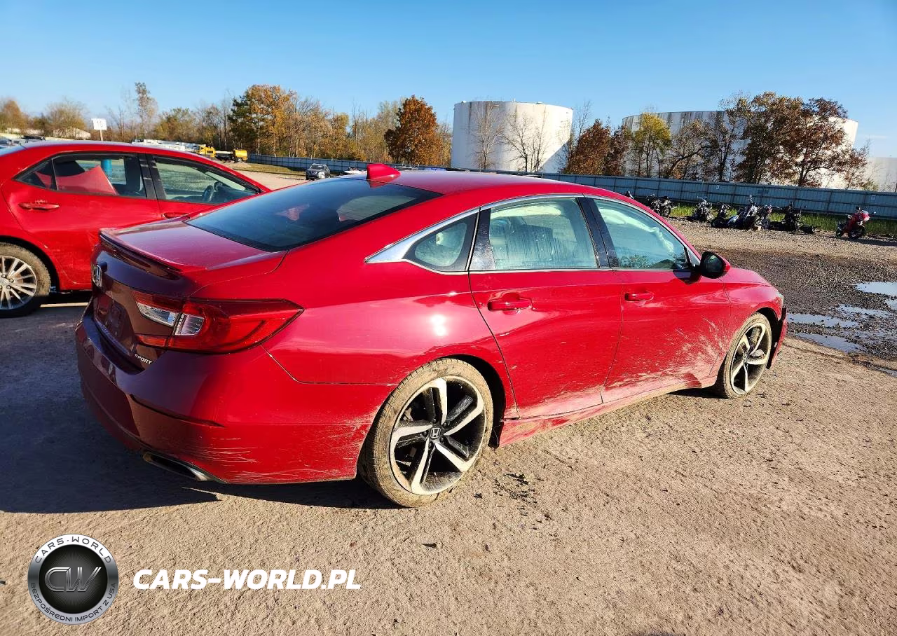 2018 Honda Accord Sport VIN:1HGCV1F33JA016650 - 3
