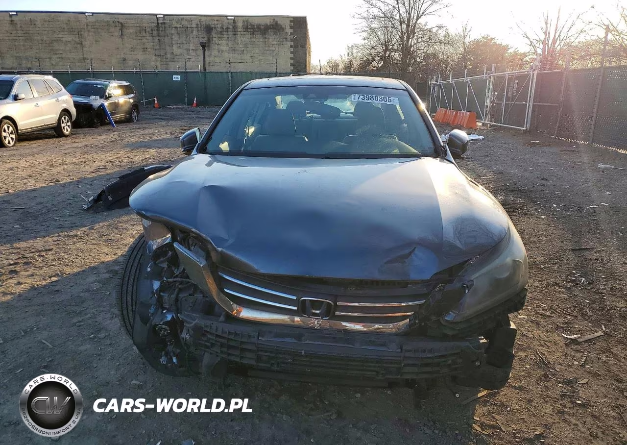 2013 Honda Accord Exl VIN:1HGCR2F80DA016406 - 5