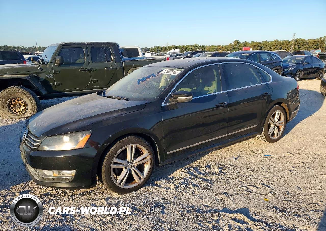 2015 Volkswagen Passat Se VIN:1VWBS7A34FC088575 - 1