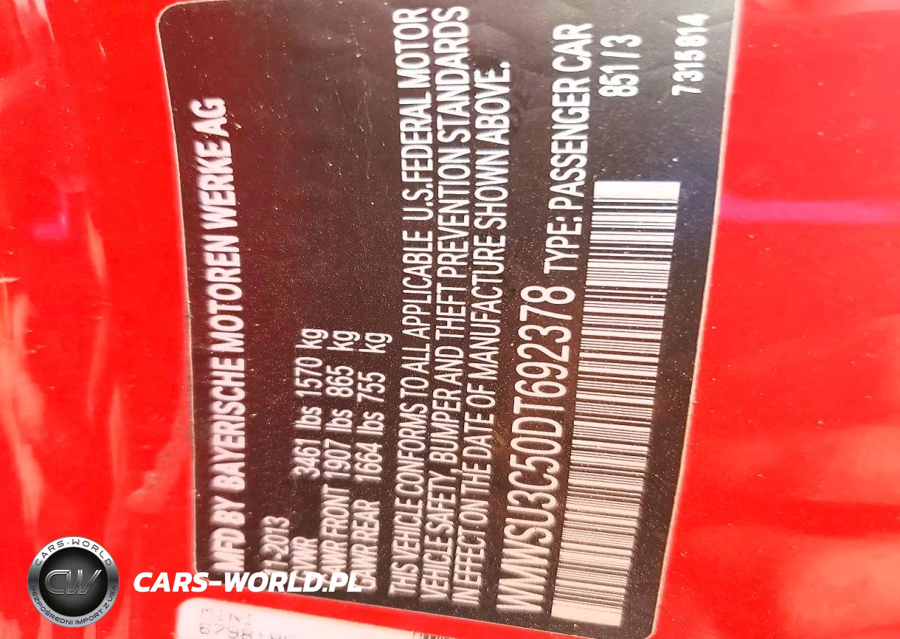 2013 Mini Cooper VIN:WMWSU3C50DT692378 - 13