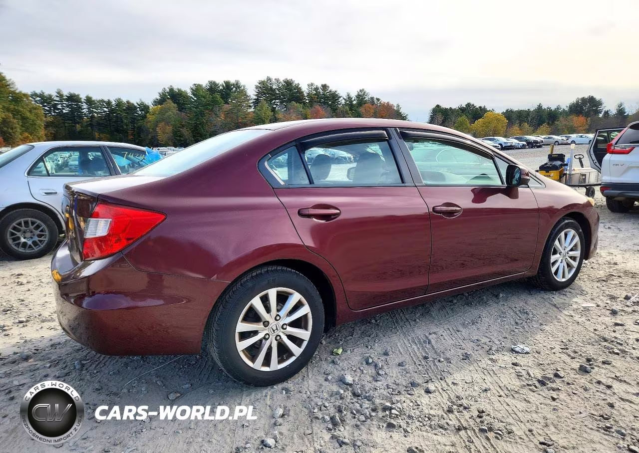 2012 Honda Civic Exl VIN:2HGFB2F99CH543421 - 3