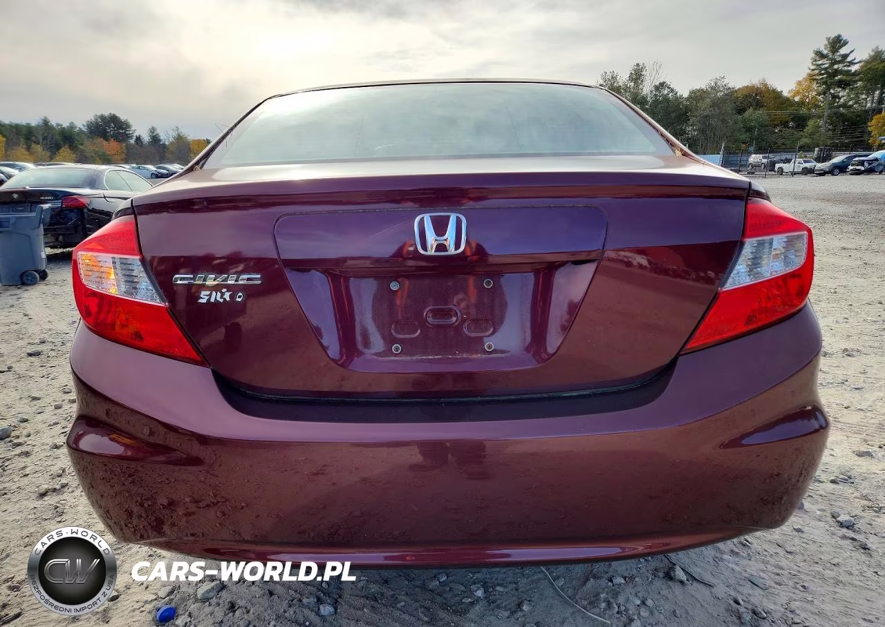 2012 Honda Civic Exl VIN:2HGFB2F99CH543421 - 6