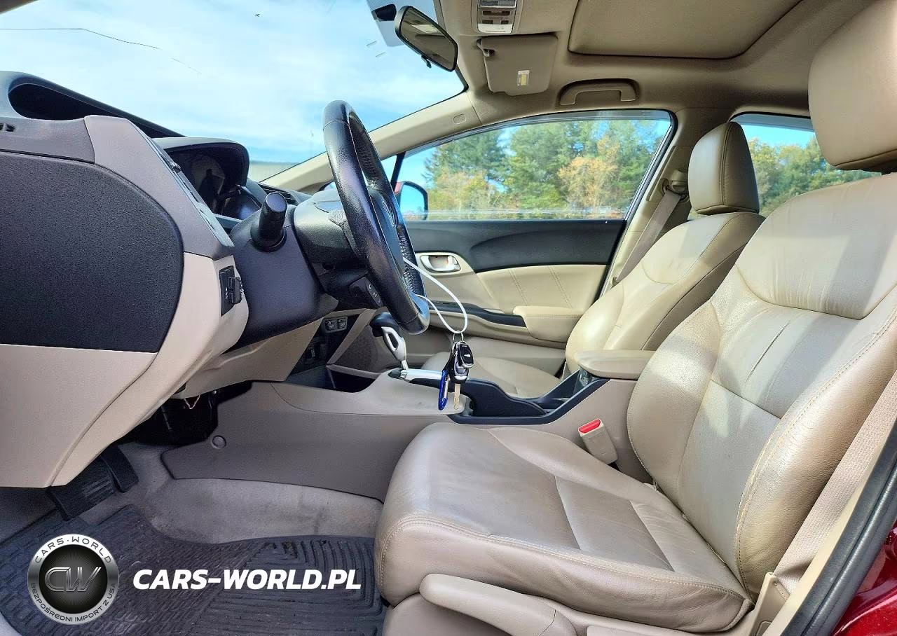 2012 Honda Civic Exl VIN:2HGFB2F99CH543421 - 7