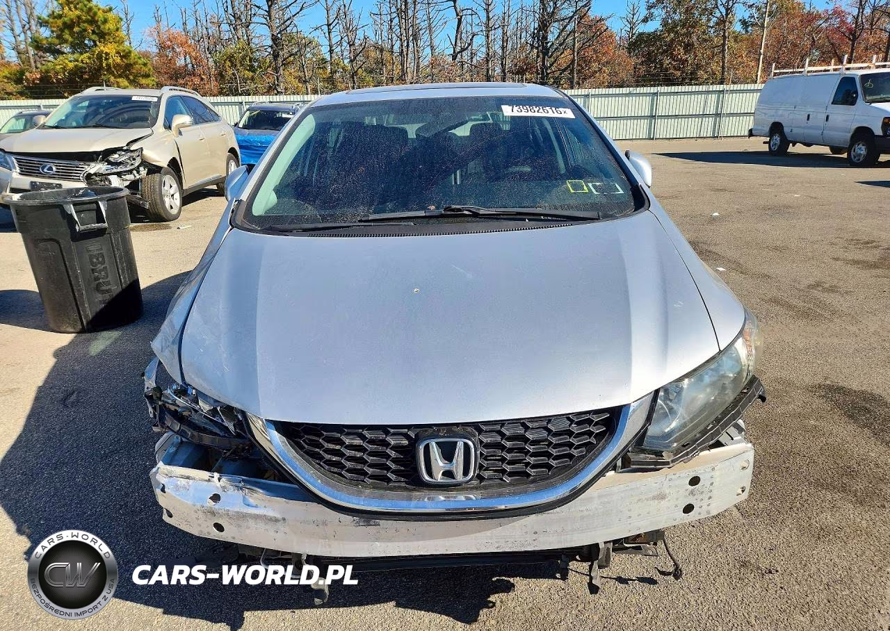2013 Honda Civic Exl VIN:2HGFB2F91DH533676 - 5