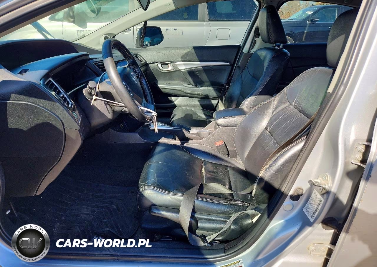 2013 Honda Civic Exl VIN:2HGFB2F91DH533676 - 7