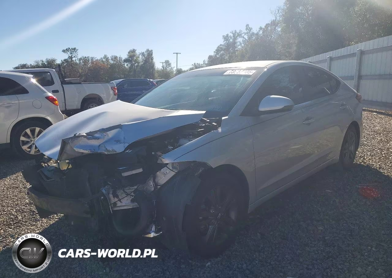 2017 Hyundai Elantra Se VIN:KMHD84LF7HU073397 - 1