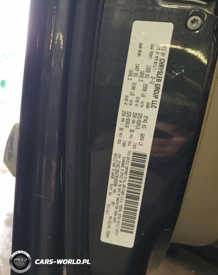 2012 Chrysler Town & Country Touring VIN:2C4RC1BGXCR289588 - 13