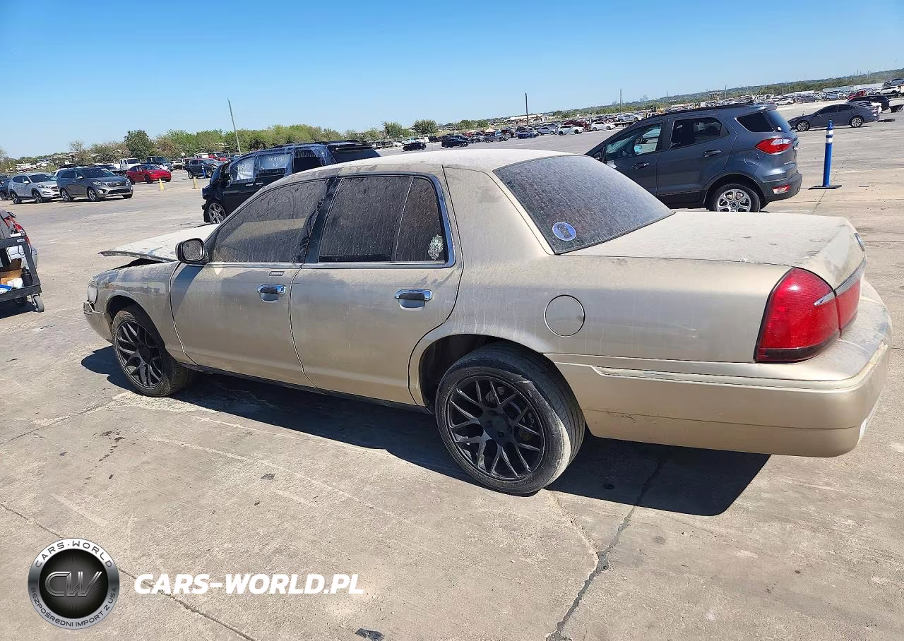 2000 Mercury Grand Marquis Gs VIN:2MEFM74W6YX745885 - 2