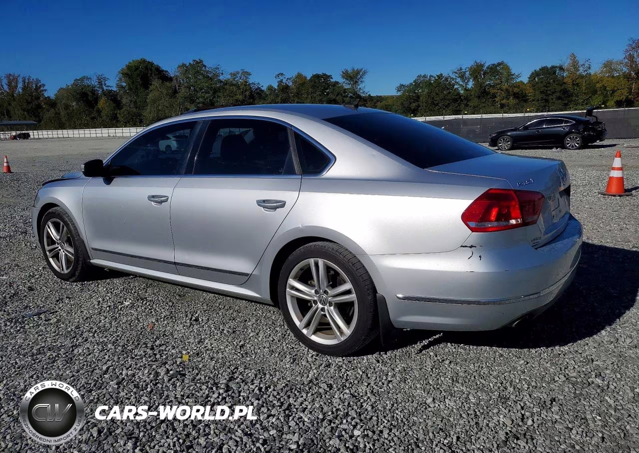 2014 Volkswagen Passat Sel VIN:1VWCN7A38EC055413 - 2