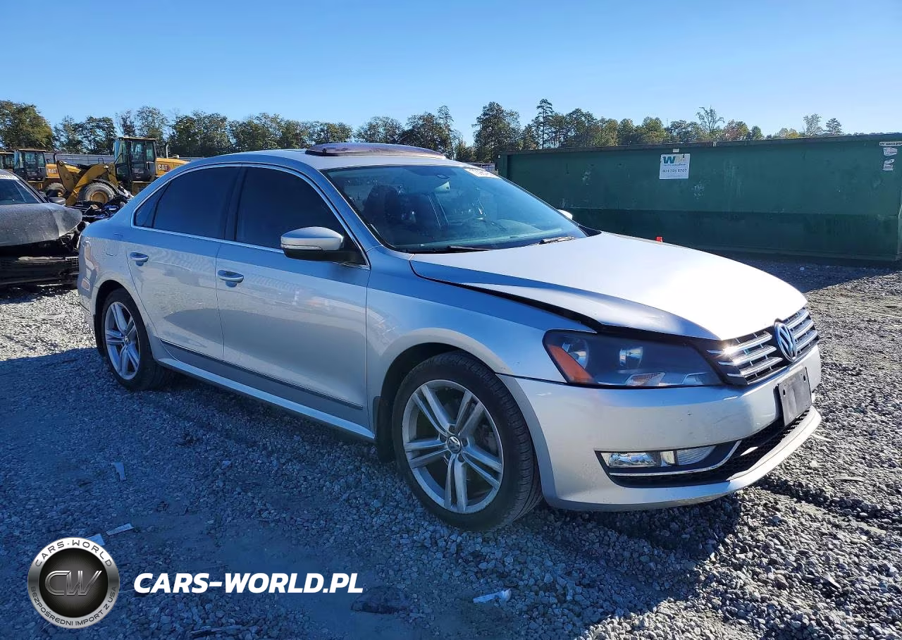 2014 Volkswagen Passat Sel VIN:1VWCN7A38EC055413 - 4