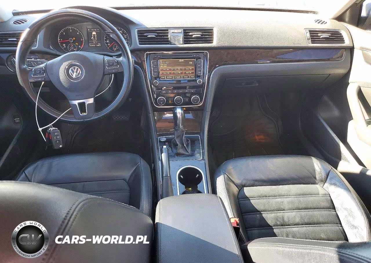 2014 Volkswagen Passat Sel VIN:1VWCN7A38EC055413 - 8
