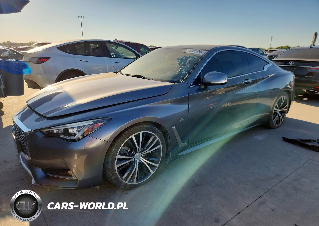 2018 Infiniti Q60 3.0T Luxe VIN:JN1EV7EK1JM342046 - 1