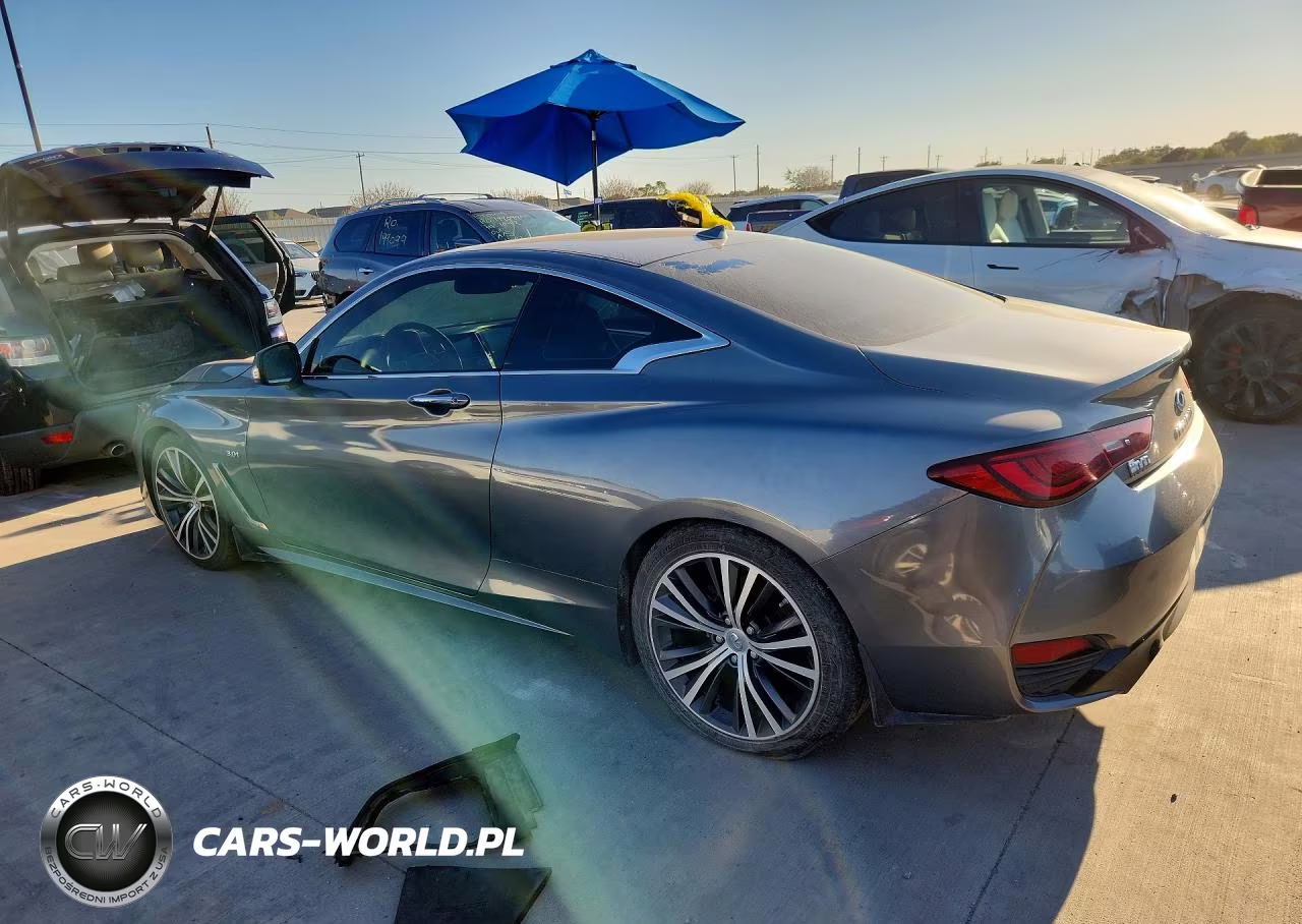 2018 Infiniti Q60 3.0T Luxe VIN:JN1EV7EK1JM342046 - 2