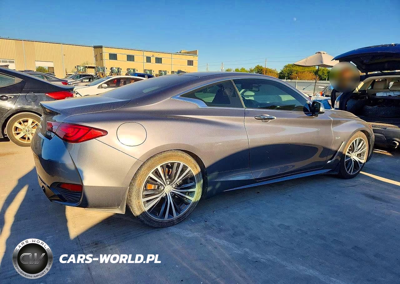 2018 Infiniti Q60 3.0T Luxe VIN:JN1EV7EK1JM342046 - 3