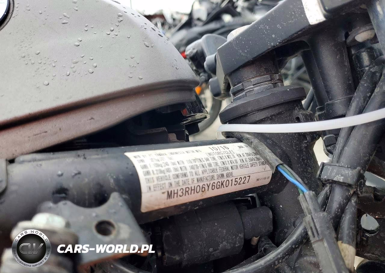 2016 Yamaha Yzfr3 VIN:MH3RH06Y6GK015227 - 9