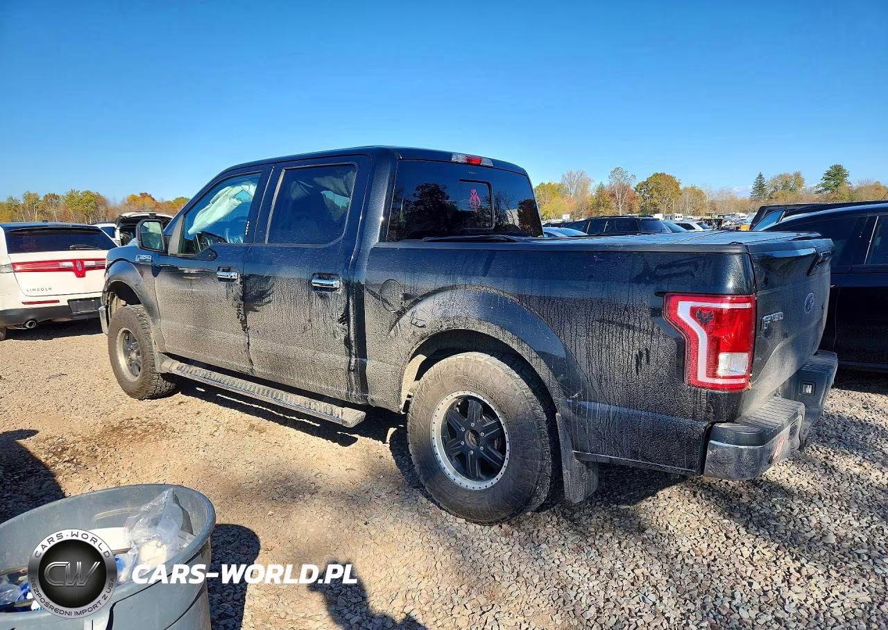 2015 Ford F150 Supercrew VIN:1FTEW1EFXFFA01721 - 2
