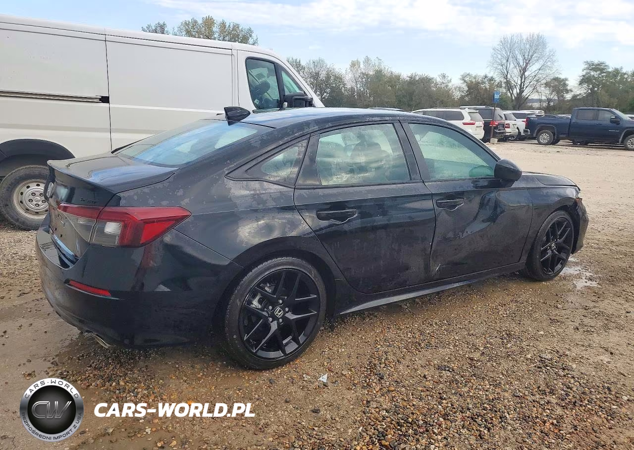 2026 Honda Civic Sport VIN:2HGFE2F59TH593563 - 3