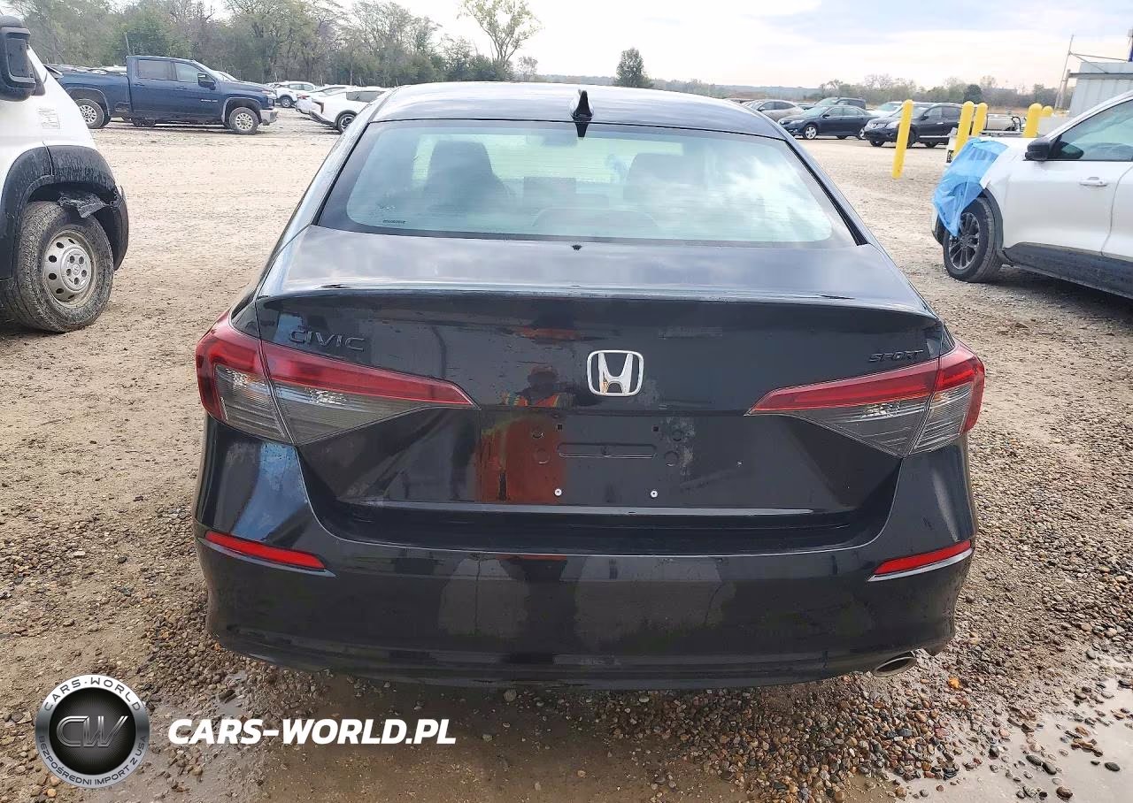 2026 Honda Civic Sport VIN:2HGFE2F59TH593563 - 6