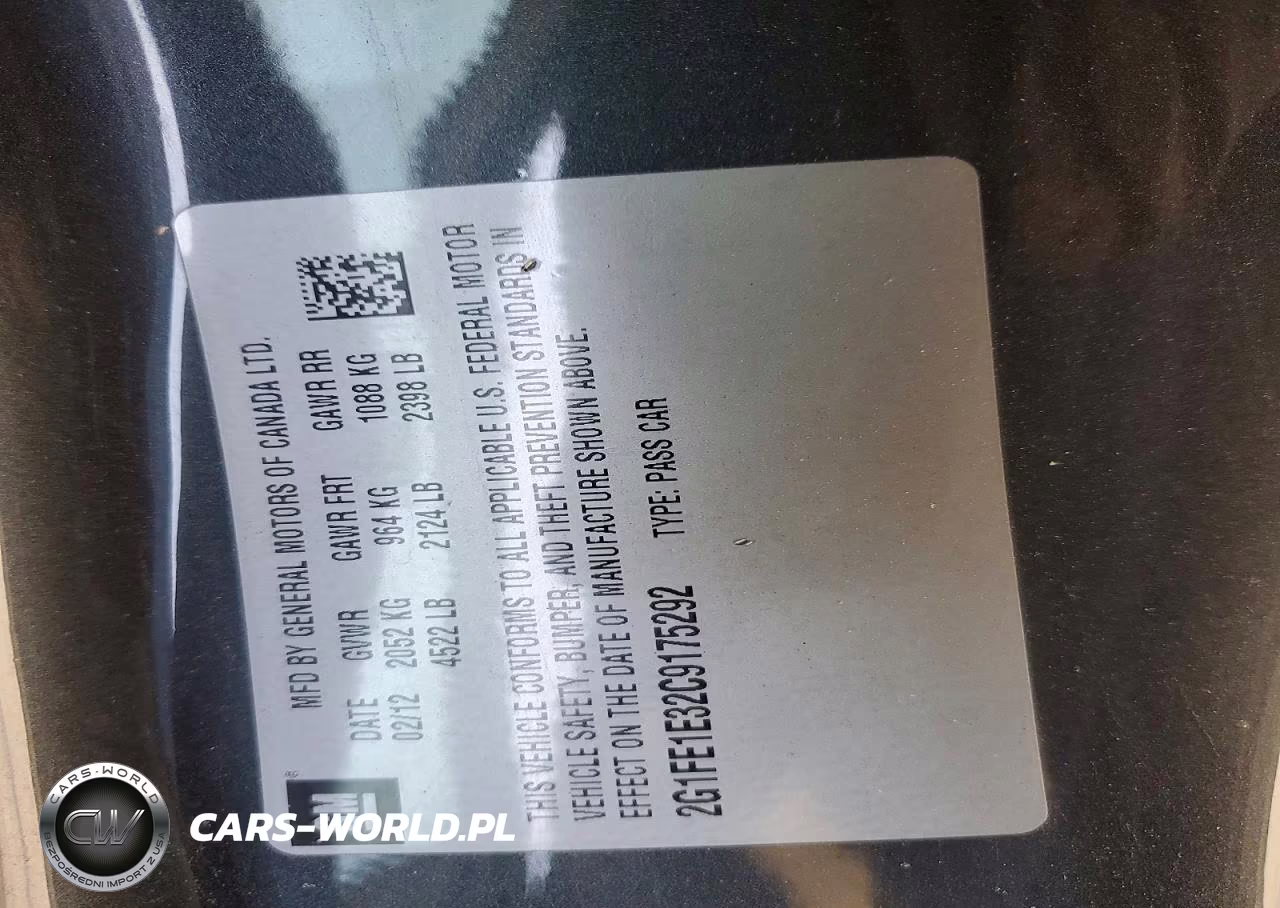 2012 Chevrolet Camaro Ls VIN:2G1FE1E32C9175292 - 13