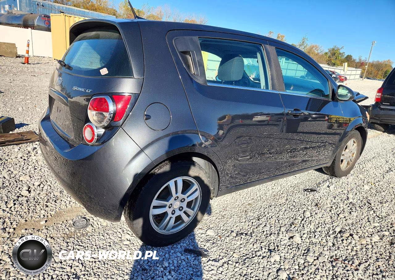 2014 Chevrolet Sonic Lt VIN:1G1JC6SG4E4227435 - 3