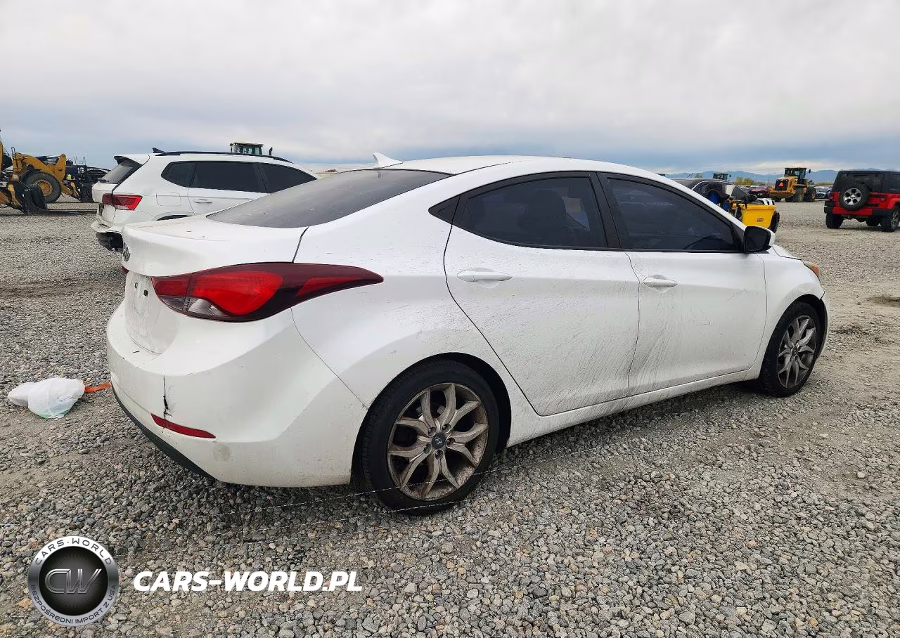 2015 Hyundai Elantra Se VIN:5NPDH4AE6FH559236 - 3