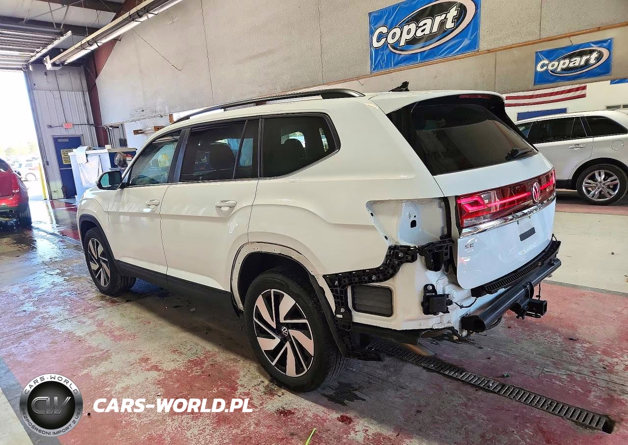 2025 Volkswagen Atlas Se VIN:1V2HR2CA4SC550407 - 2