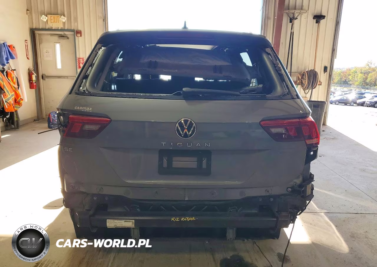 2022 Volkswagen Tiguan Se VIN:3VV3B7AXXNM068694 - 6