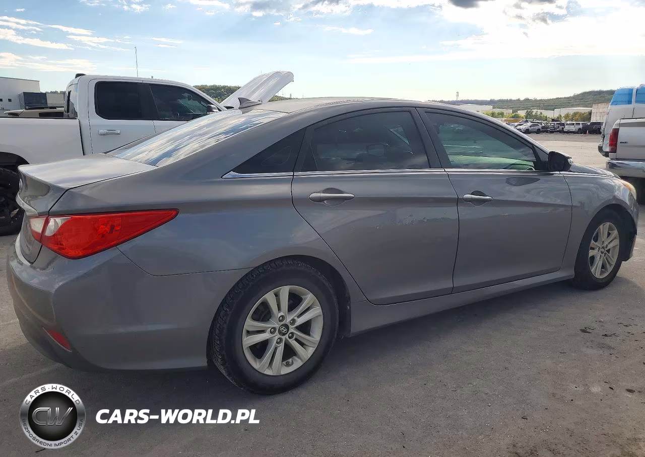 2014 Hyundai Sonata Gls VIN:5NPEB4AC5EH859241 - 3