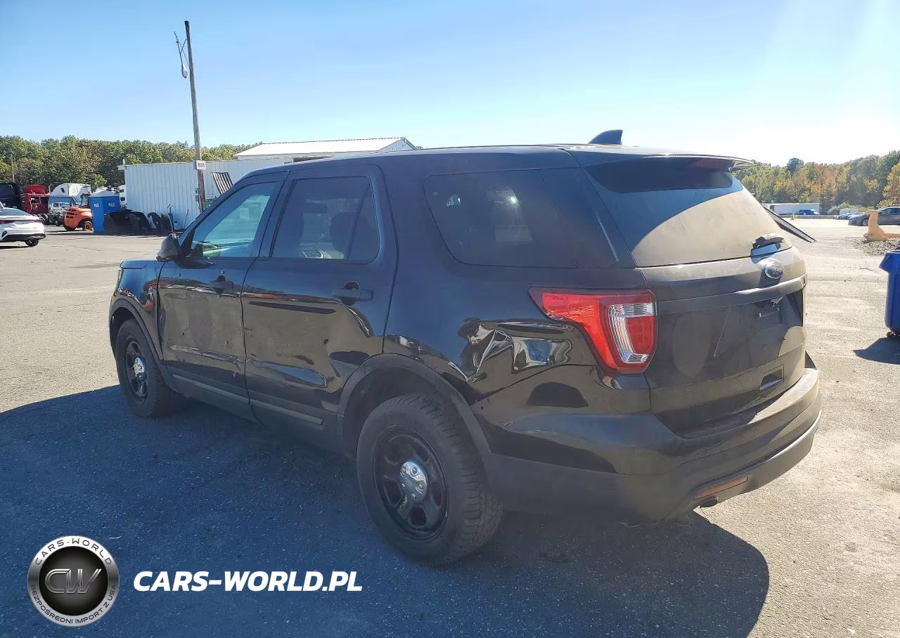 2017 Ford Explorer Police Interceptor VIN:1FM5K8AR3HGC57602 - 2