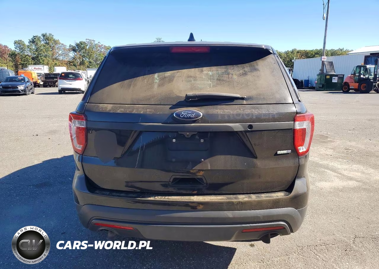 2017 Ford Explorer Police Interceptor VIN:1FM5K8AR3HGC57602 - 6