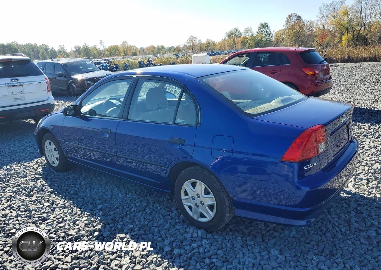 2004 Honda Civic Dx VIN:1HGES164X4L024621 - 2