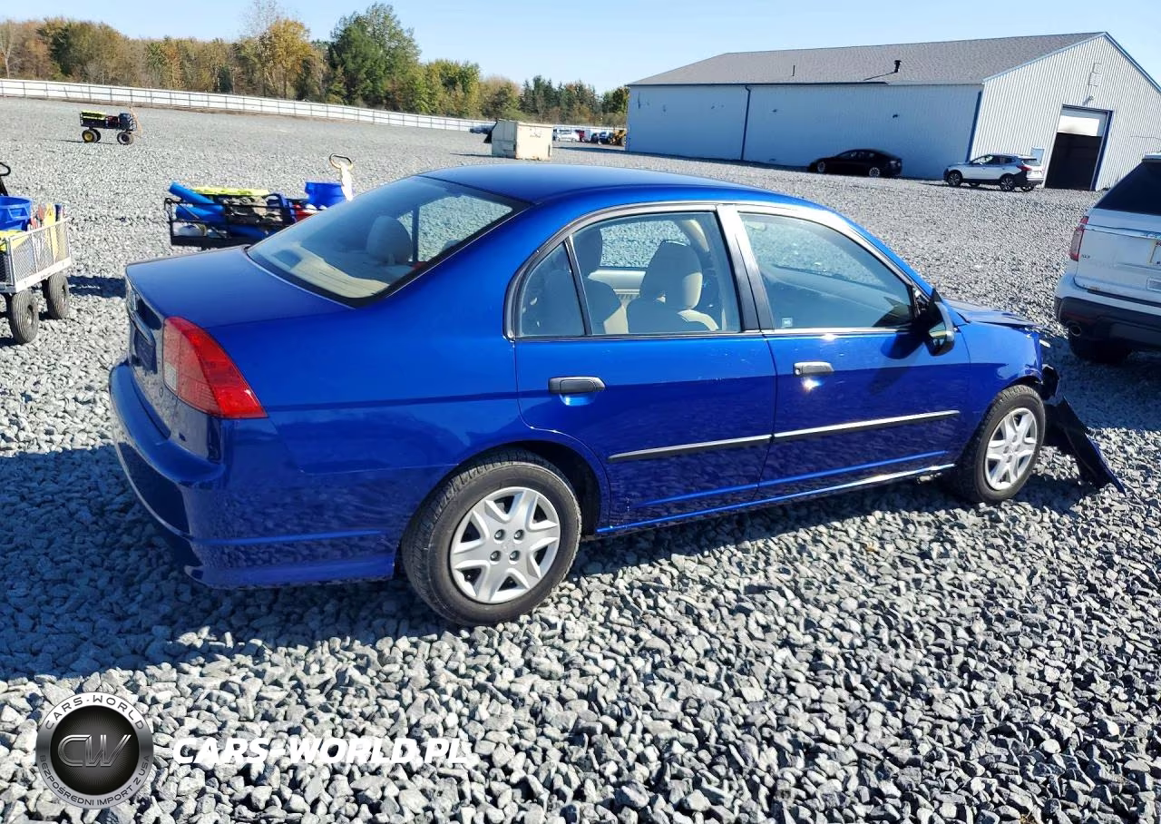 2004 Honda Civic Dx VIN:1HGES164X4L024621 - 3