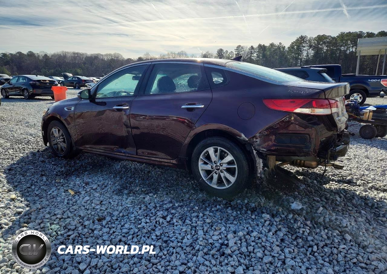 2018 Kia Optima Lx VIN:5XXGT4L36JG231939 - 2