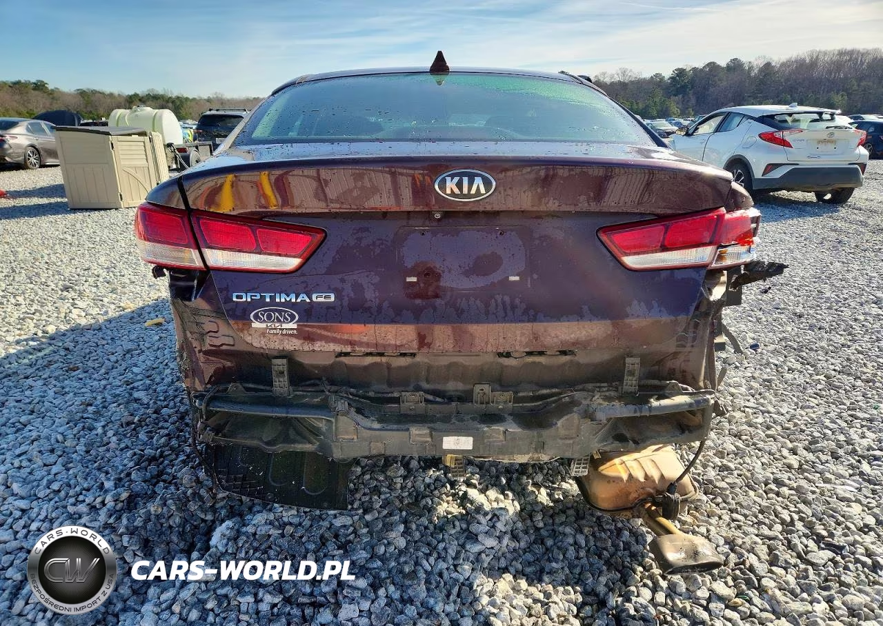 2018 Kia Optima Lx VIN:5XXGT4L36JG231939 - 6